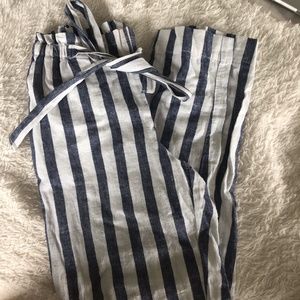 BeachLunchLounge Cropped Stripped Pants